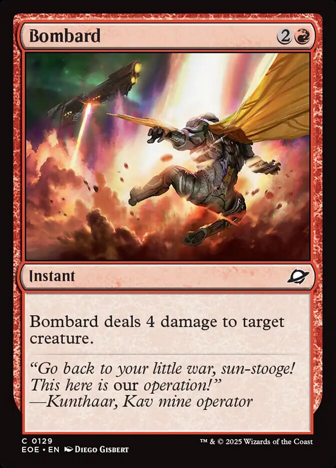 Bombard, Edge of Eternities · 0129