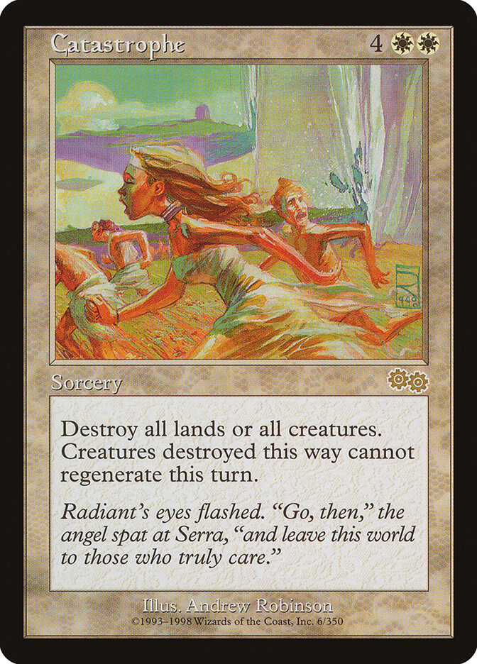 Catastrophe, Urza's Saga · 6/350
