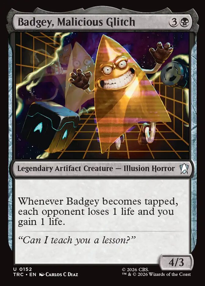 Badgey, Malicious Glitch, Star Trek Commander · 0152