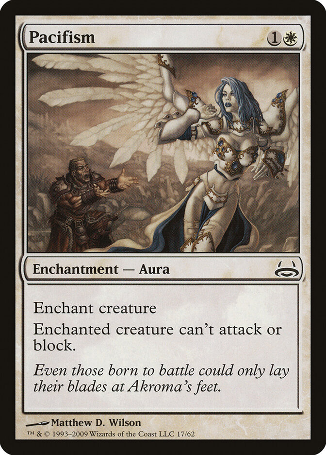 Pacifism, Duel Decks: Divine vs. Demonic · 17/62