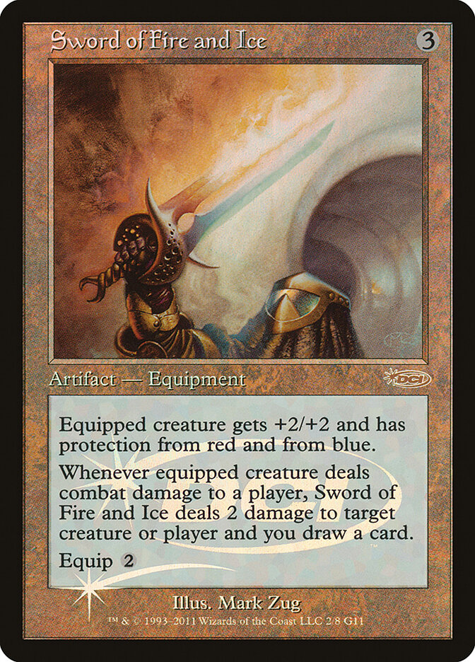 Sword of Fire and Ice, Judge Gift Cards 2011 · 2/8