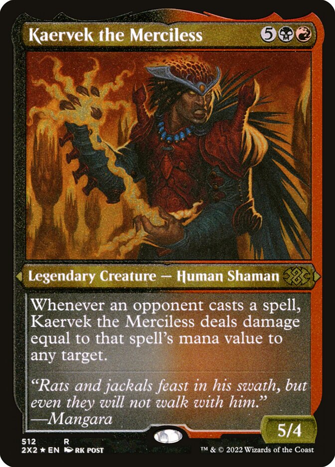 Kaervek the Merciless, Double Masters 2022 · 512