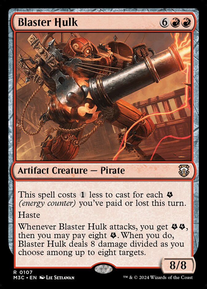 Blaster Hulk, Modern Horizons 3 Commander · 0107