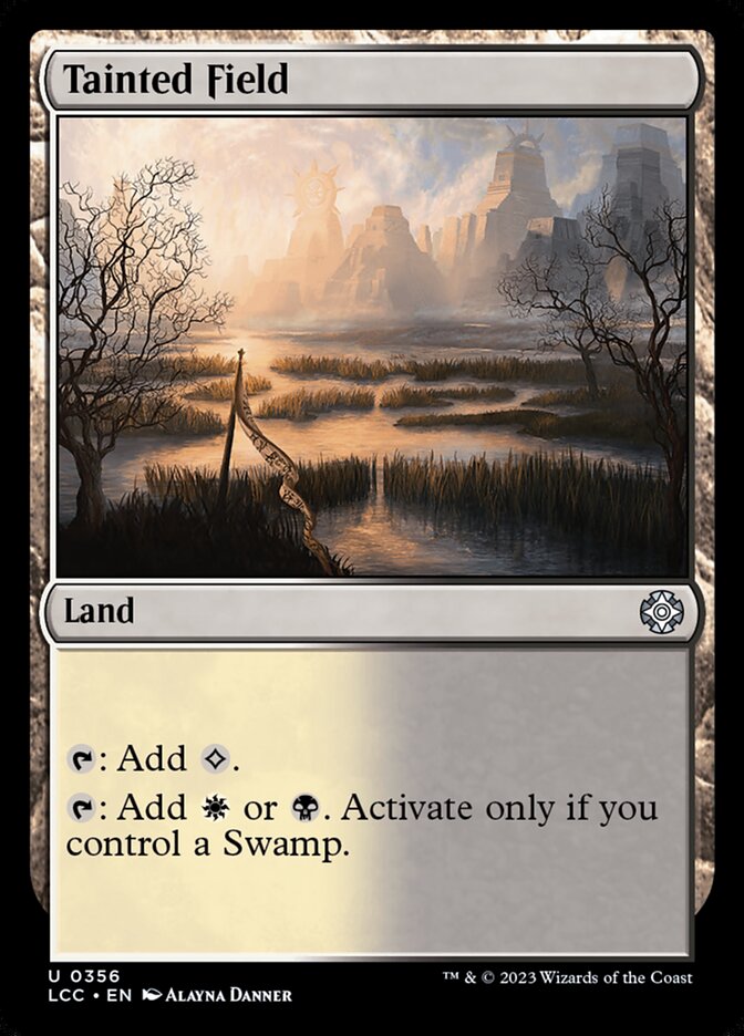 Tainted Field, The Lost Caverns of Ixalan Commander · 0356