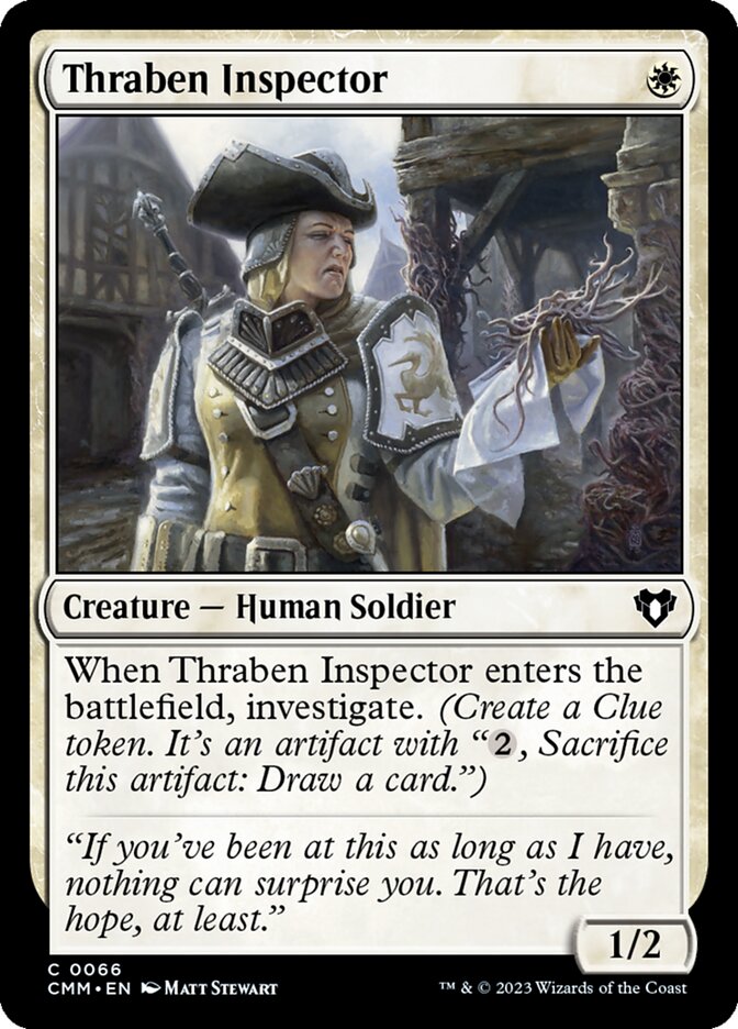 Thraben Inspector, Commander Masters · 0066