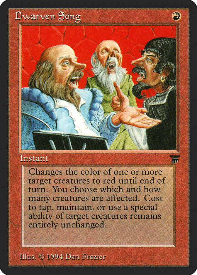 Dwarven Song, Legends · 143