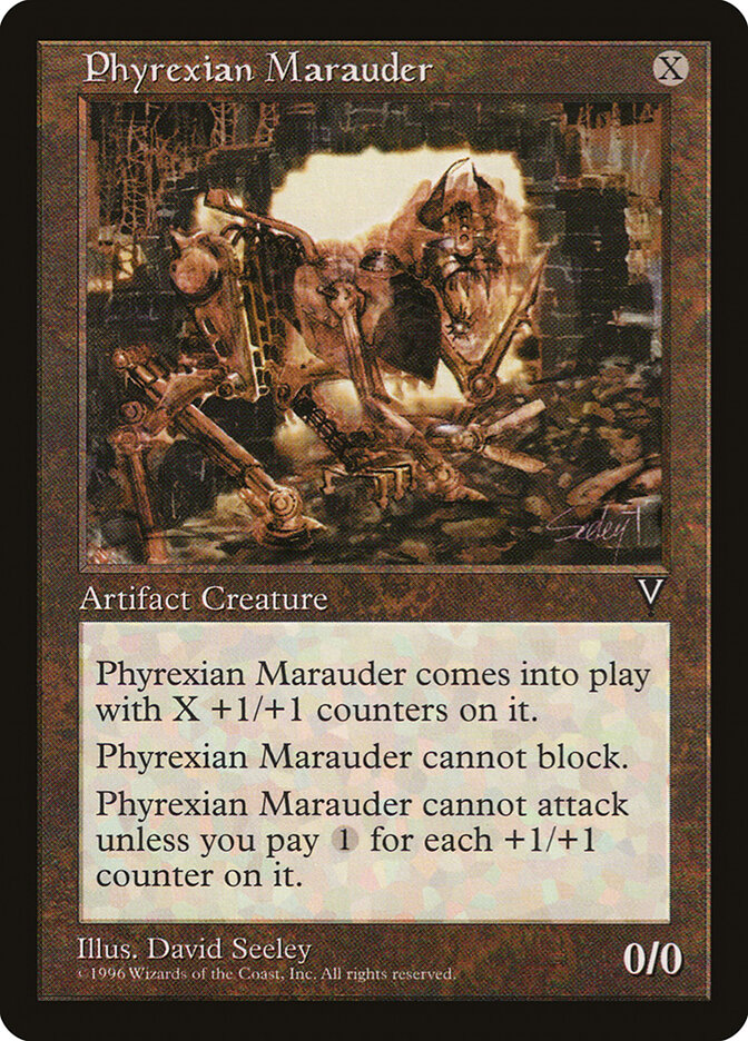 Phyrexian Marauder, Visions · 151