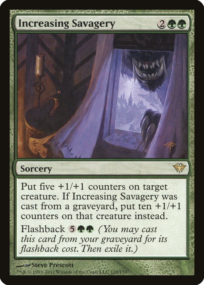 Increasing Savagery, Dark Ascension · 120/158