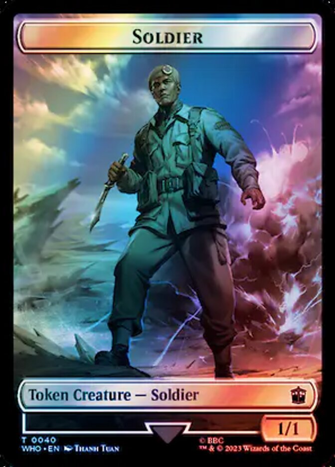 Soldier, Doctor Who Tokens · 0040
