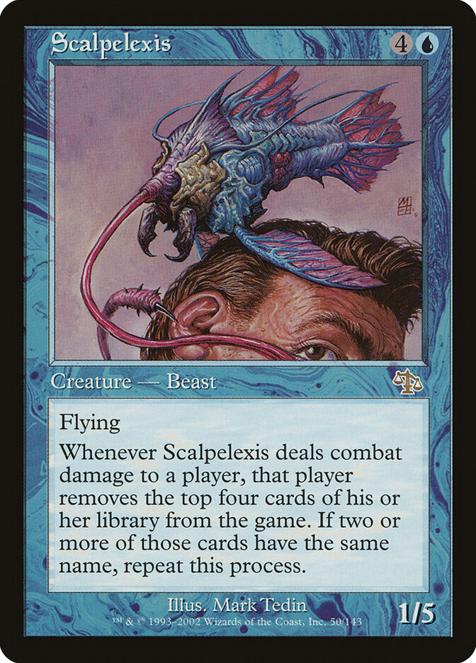Scalpelexis, Judgment · 50/143