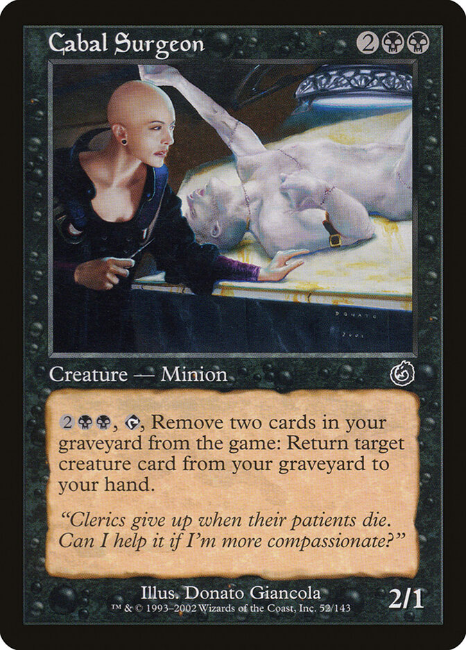 Cabal Surgeon, Torment · 52/143
