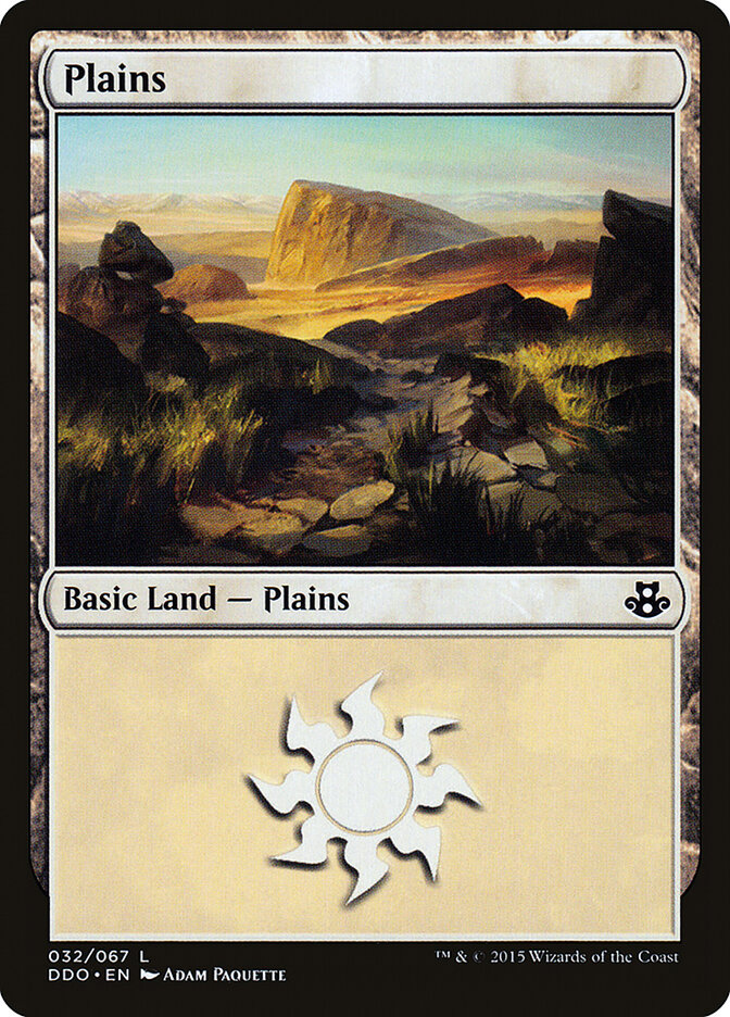 Plains, Duel Decks: Elspeth vs. Kiora · 032/067
