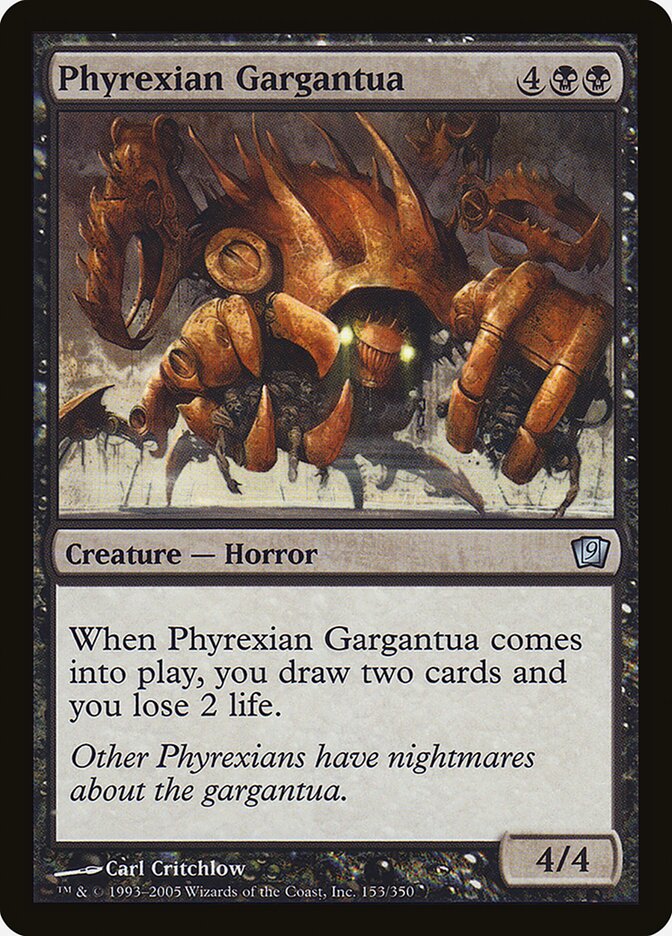 Phyrexian Gargantua, Ninth Edition · 153-star