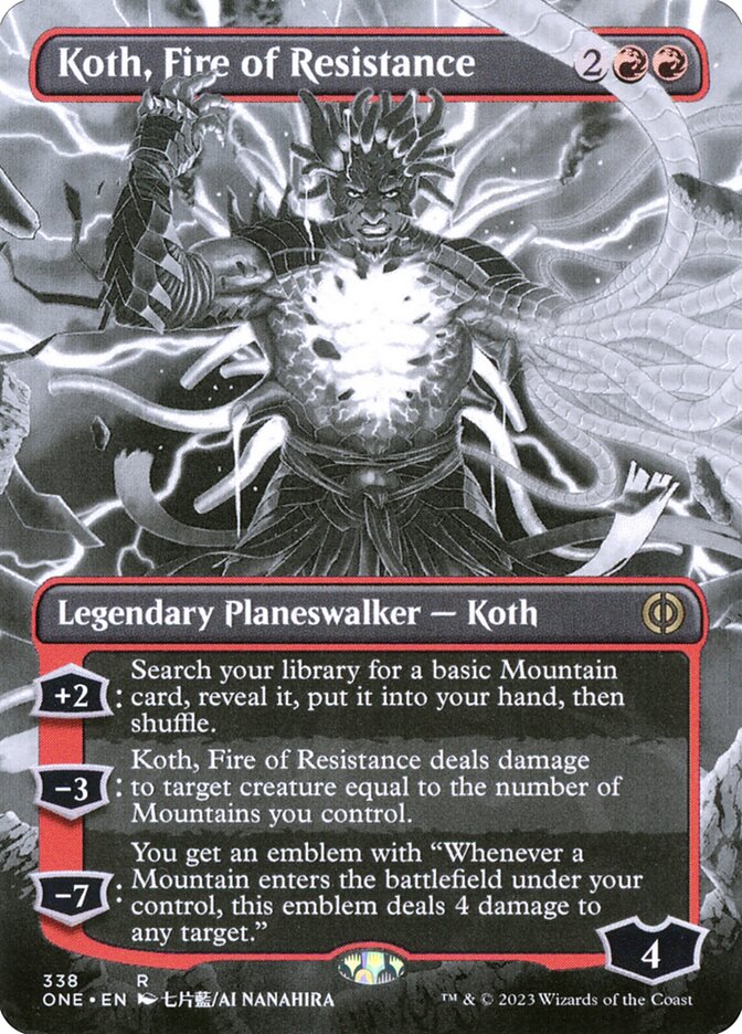 Koth, Fire of Resistance, Phyrexia: All Will Be One · 338