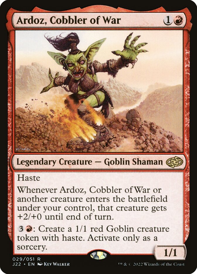 Ardoz, Cobbler of War, Jumpstart 2022 · 029