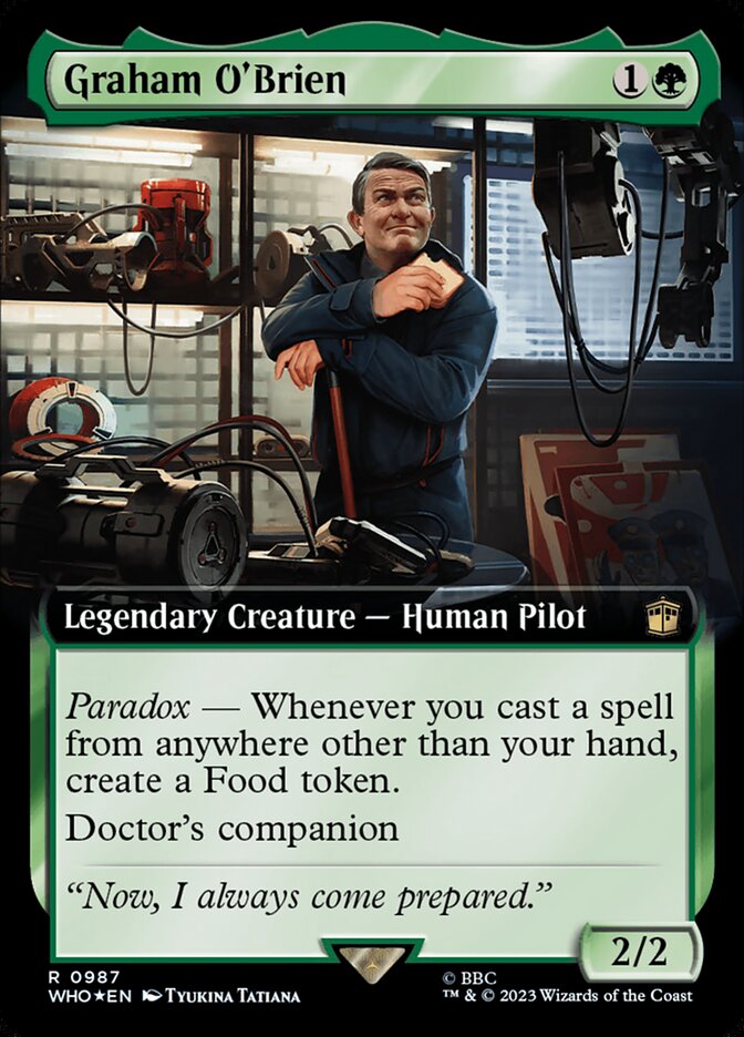 Graham O'Brien, Doctor Who · 0987