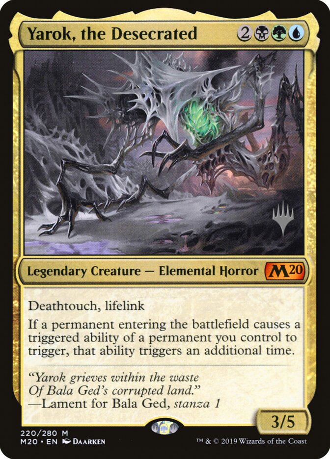 Yarok, the Desecrated, Core Set 2020 Promos · 220/280