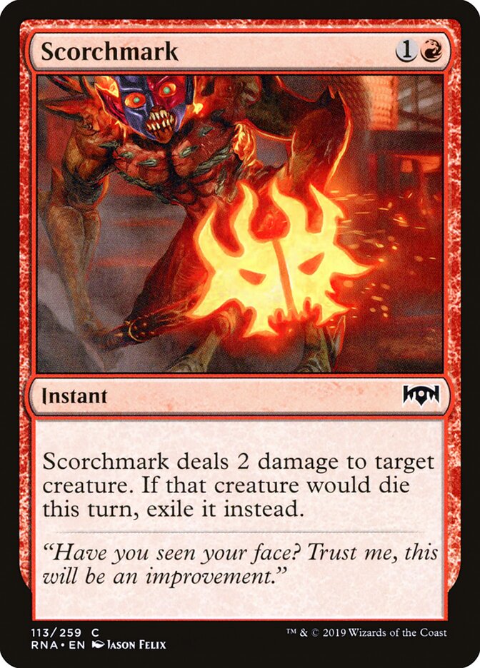 Scorchmark, Ravnica Allegiance · 113/259