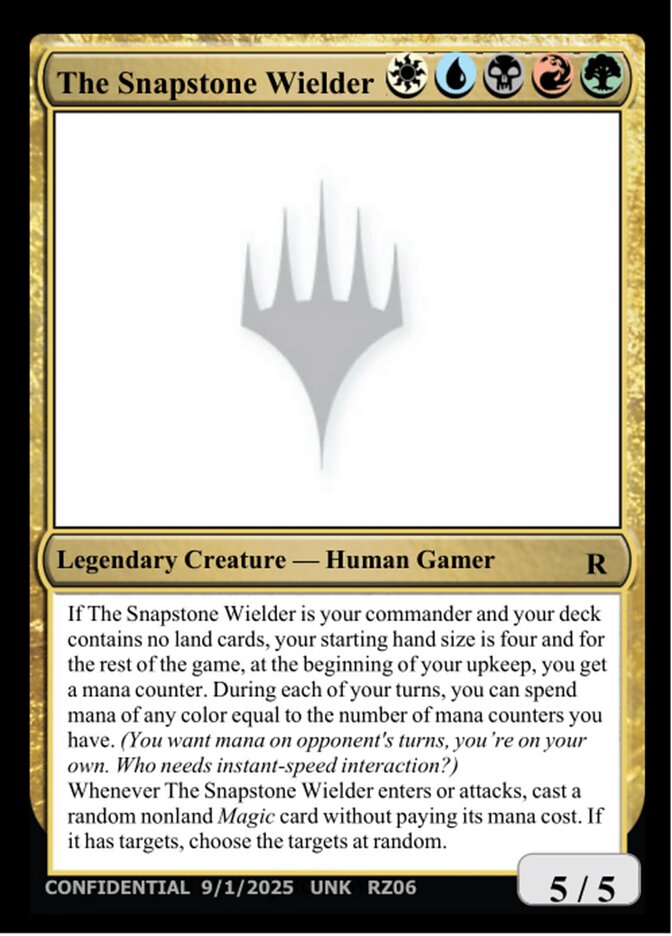 The Snapstone Wielder, Unknown Event · rz06h
