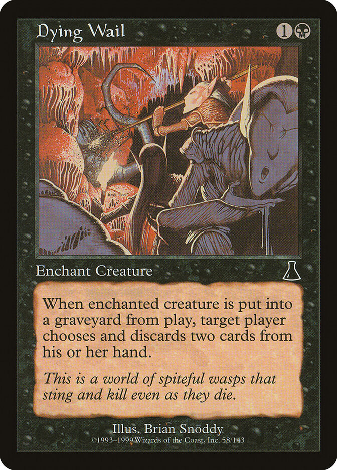 Dying Wail, Urza's Destiny · 58/143
