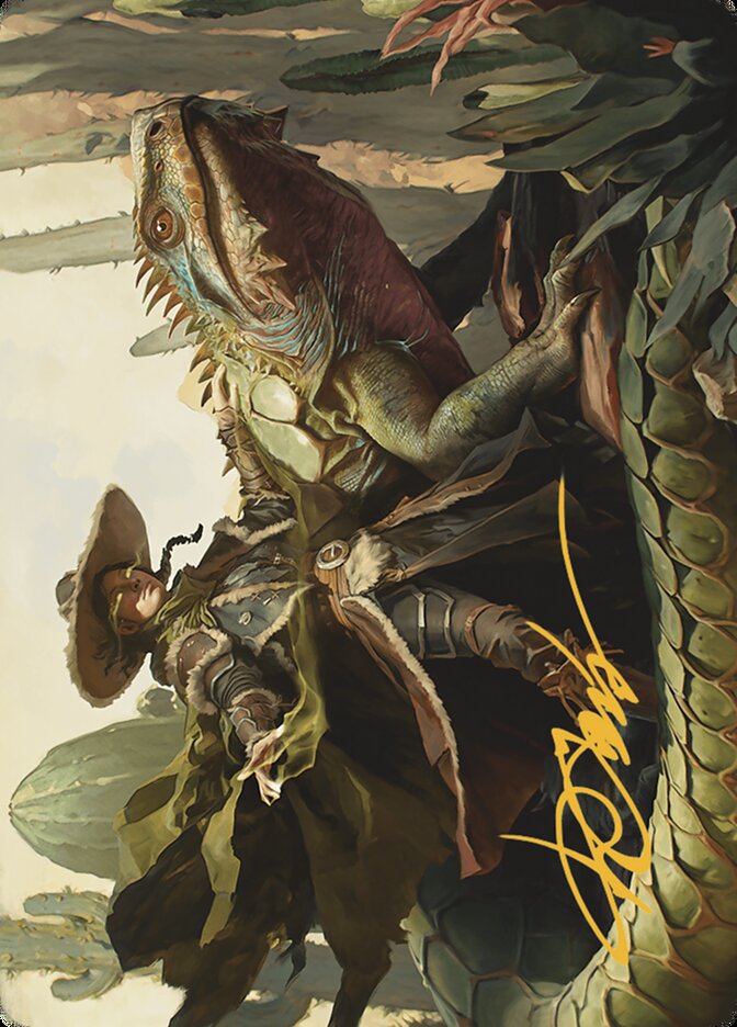 Outcaster Trailblazer // Outcaster Trailblazer, Outlaws of Thunder Junction Art Series · 0014
