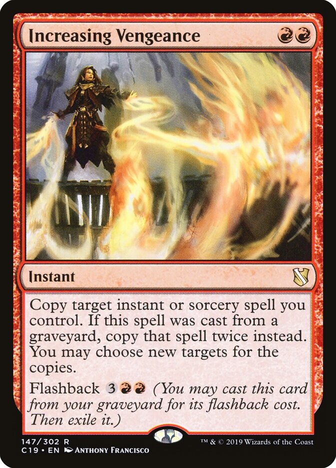 Increasing Vengeance, Commander 2019 · 147/302