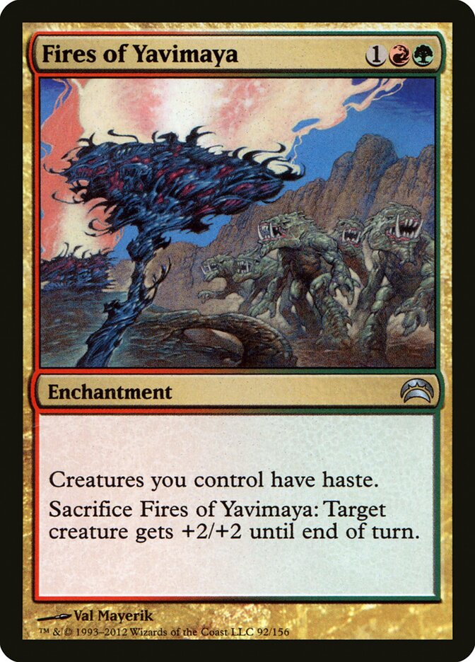 Fires of Yavimaya, Planechase 2012 · 92/156