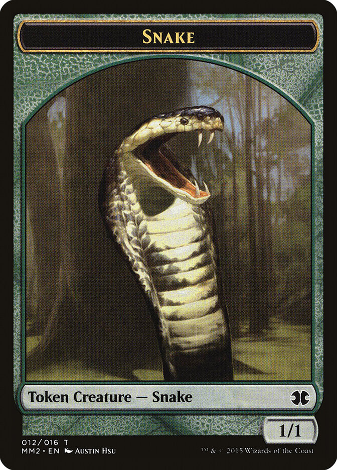 Snake, Modern Masters 2015 Tokens · 012