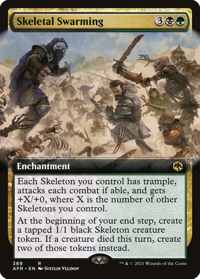 Skeletal Swarming, Adventures in the Forgotten Realms · 389