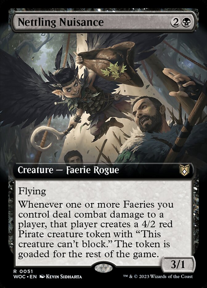 Nettling Nuisance, Wilds of Eldraine Commander · 0051