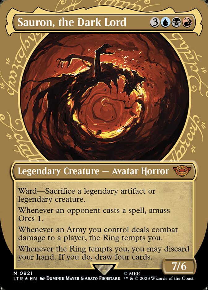 Sauron, the Dark Lord, The Lord of the Rings: Tales of Middle-earth · 0821