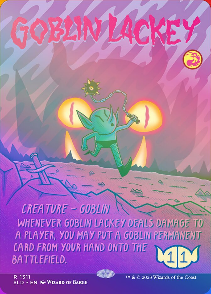 Goblin Lackey, Secret Lair Drop · 1311-star
