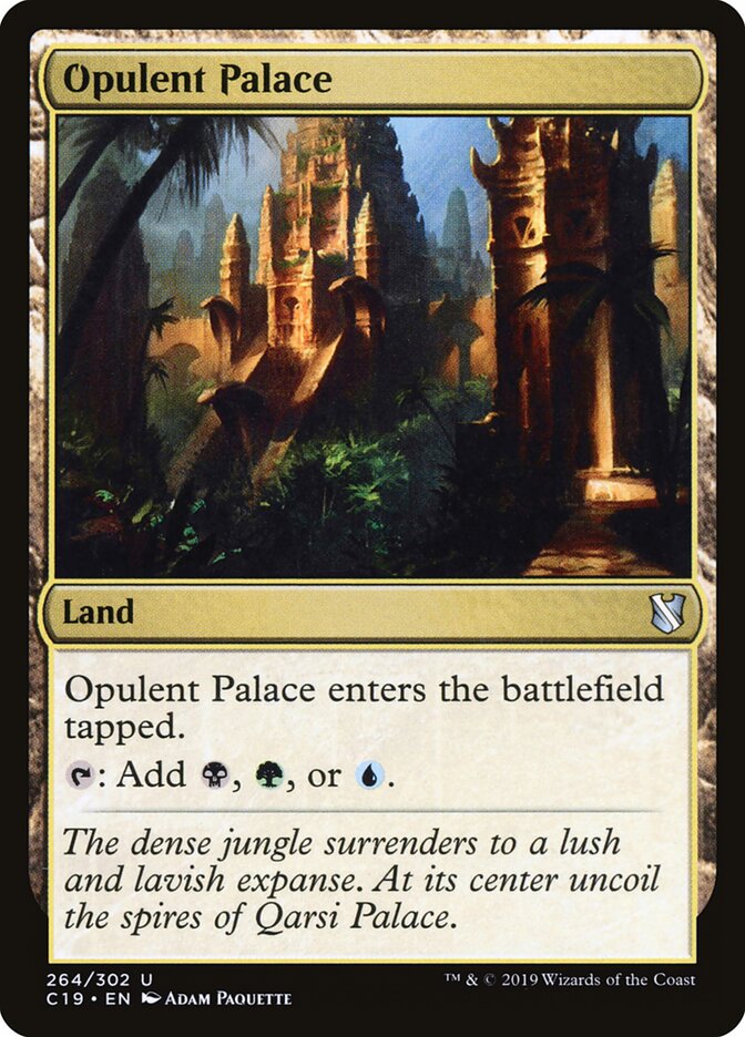 Opulent Palace, Commander 2019 · 264/302