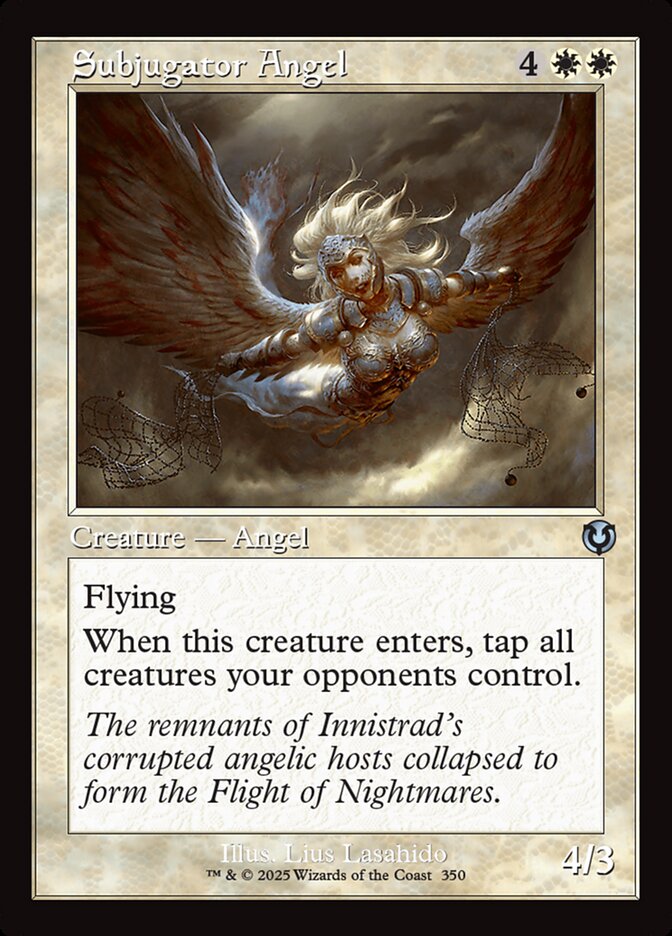 Subjugator Angel, Innistrad Remastered · 0350