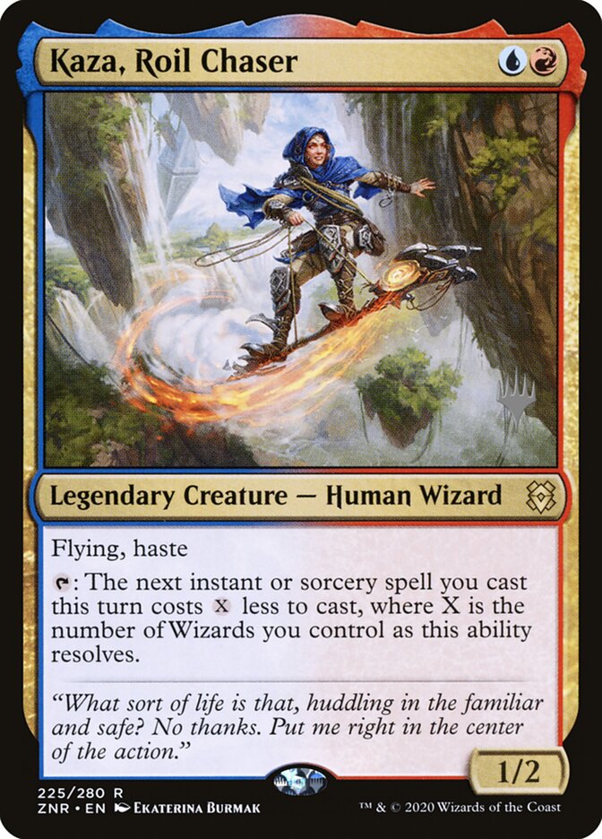 Kaza, Roil Chaser, Zendikar Rising Promos · 225/280