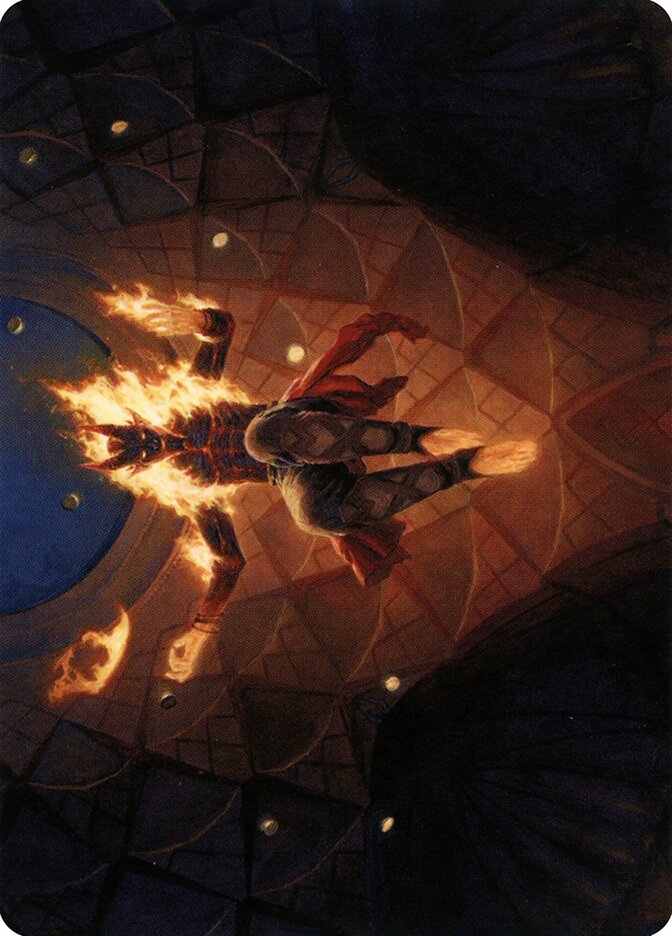Yusri, Fortune's Flame // Yusri, Fortune's Flame, Modern Horizons 2 Art Series · 060