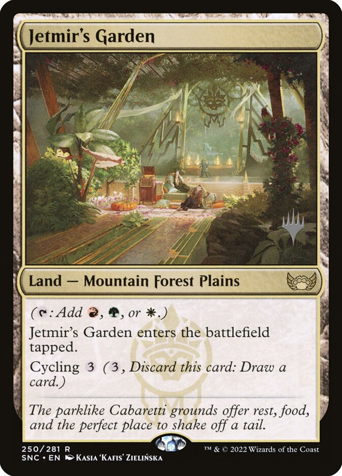 Jetmir's Garden, Streets of New Capenna Promos · 250/281