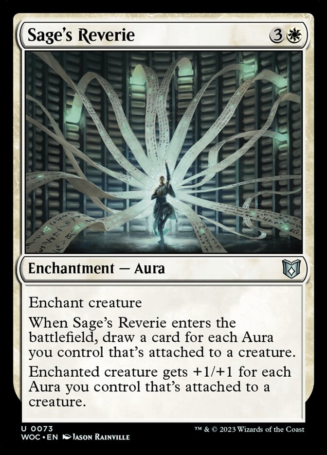 Sage's Reverie, Wilds of Eldraine Commander · 0073