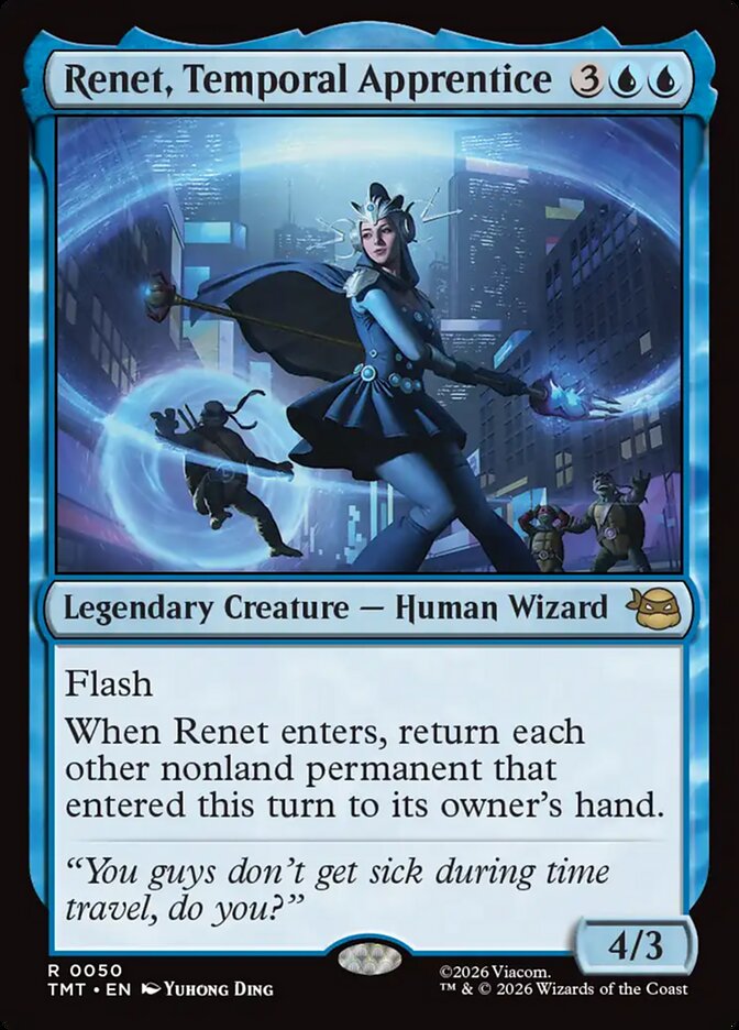 Renet, Temporal Apprentice, Teenage Mutant Ninja Turtles · 0050