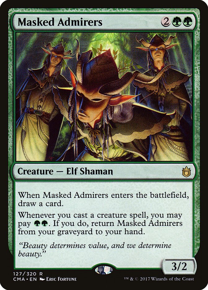 Masked Admirers, Commander Anthology · 127/320