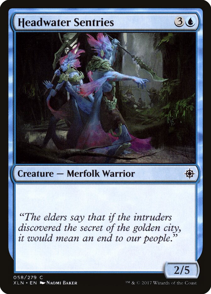 Headwater Sentries, Ixalan · 058/279