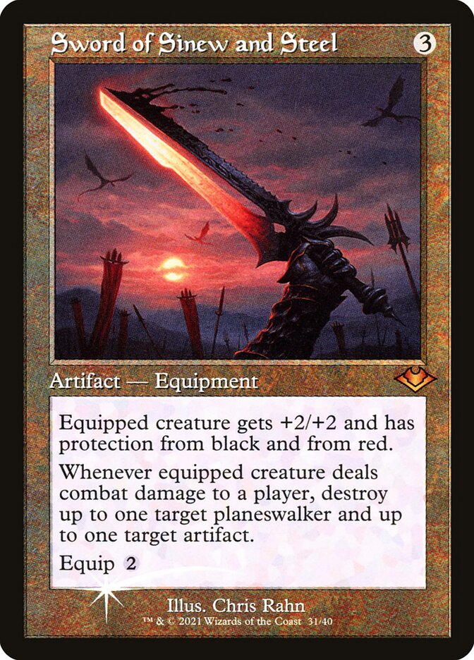 Sword of Sinew and Steel, Modern Horizons 1 Timeshifts · 031/040