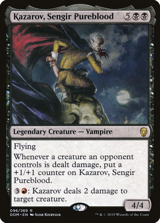 Kazarov, Sengir Pureblood, Dominaria · 096/269