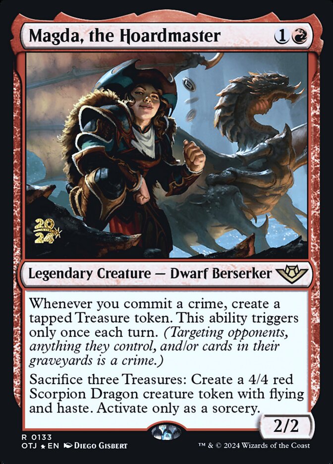 Magda, the Hoardmaster, Outlaws of Thunder Junction Promos · 0133