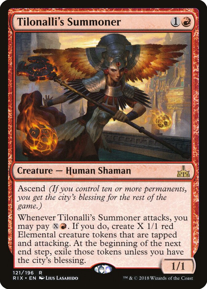 Tilonalli's Summoner, Rivals of Ixalan · 121/196