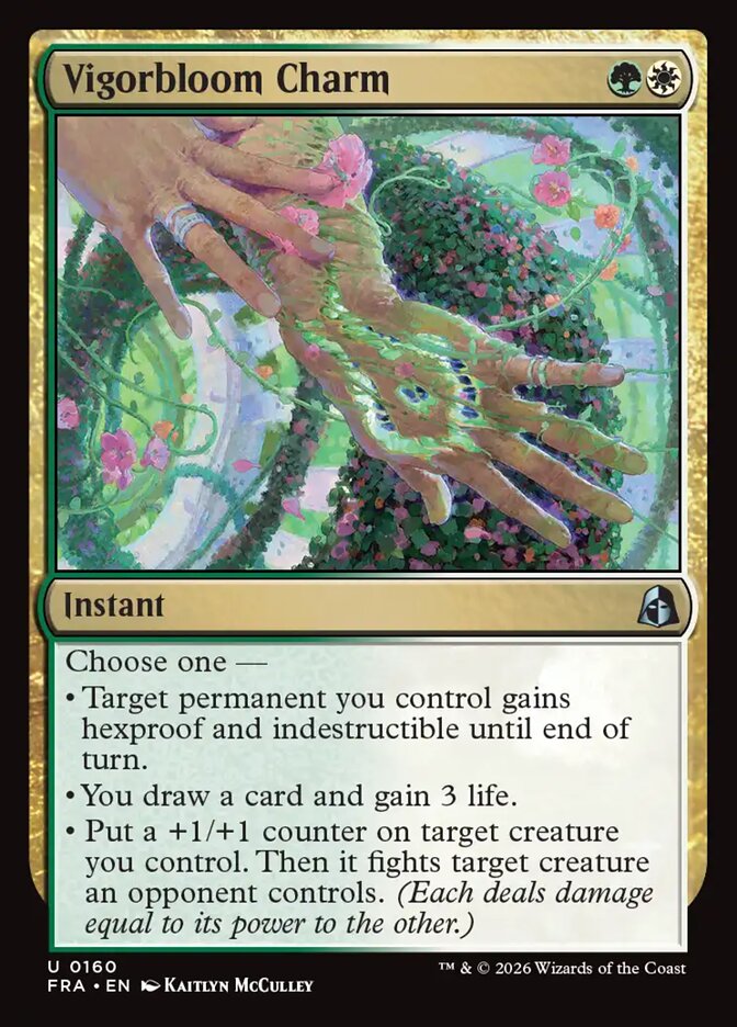 Vigorbloom Charm, Reality Fracture · 0160