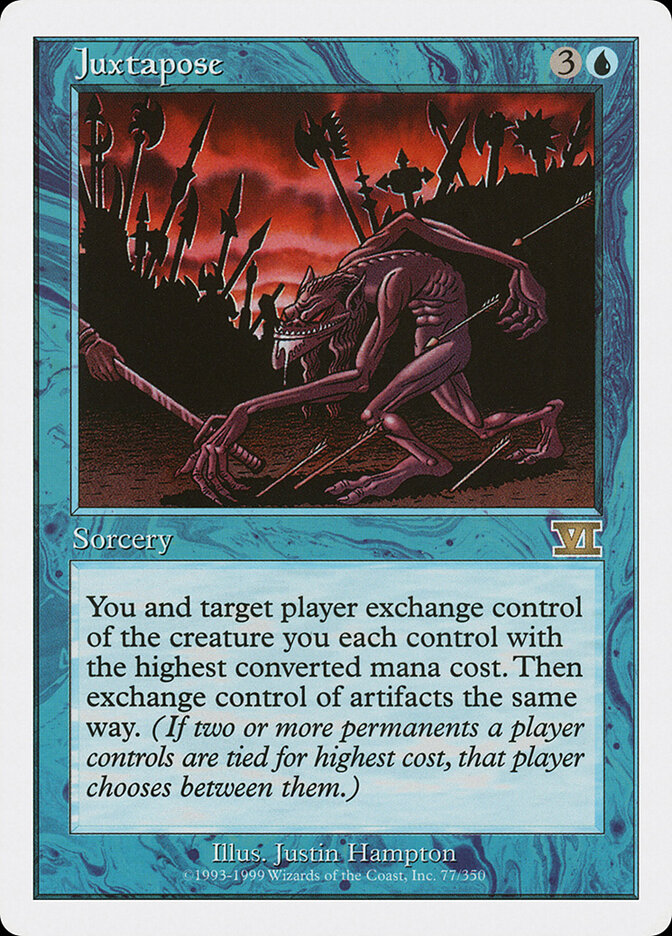 Juxtapose, Classic Sixth Edition · 77/350