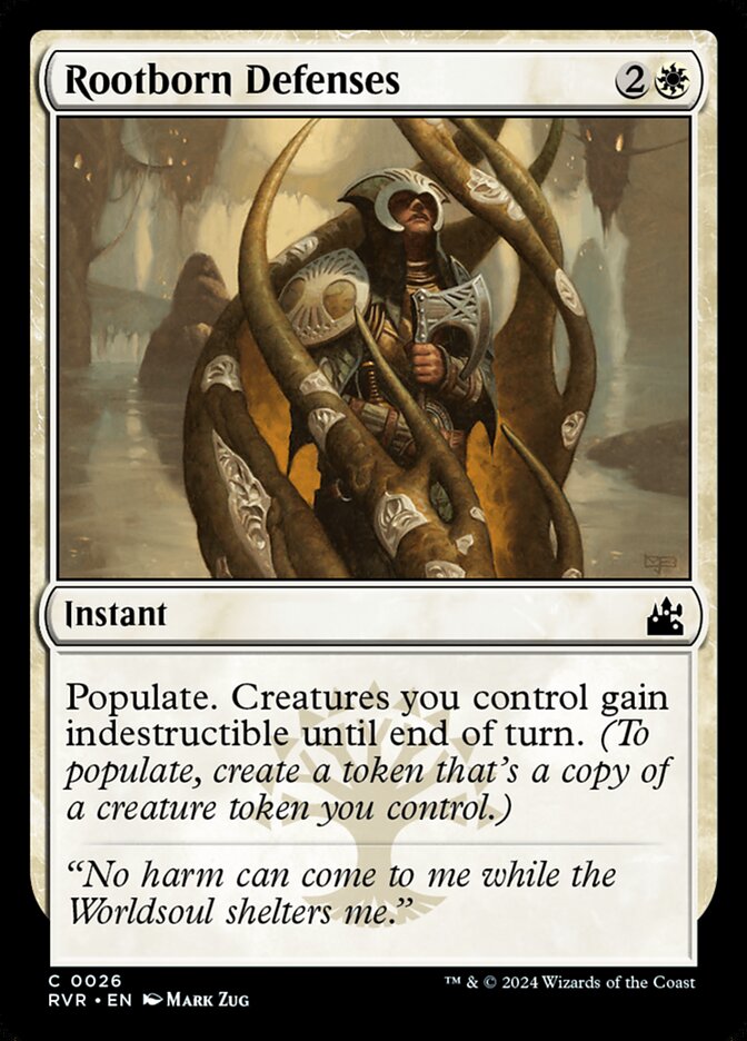 Rootborn Defenses, Ravnica Remastered · 0026