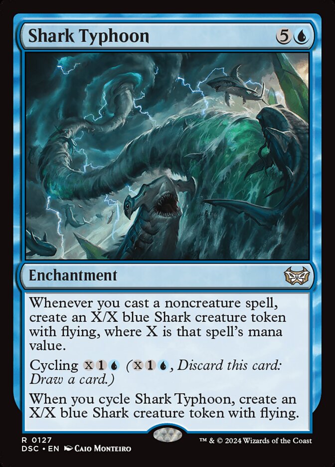 Shark Typhoon, Duskmourn: House of Horror Commander · 0127