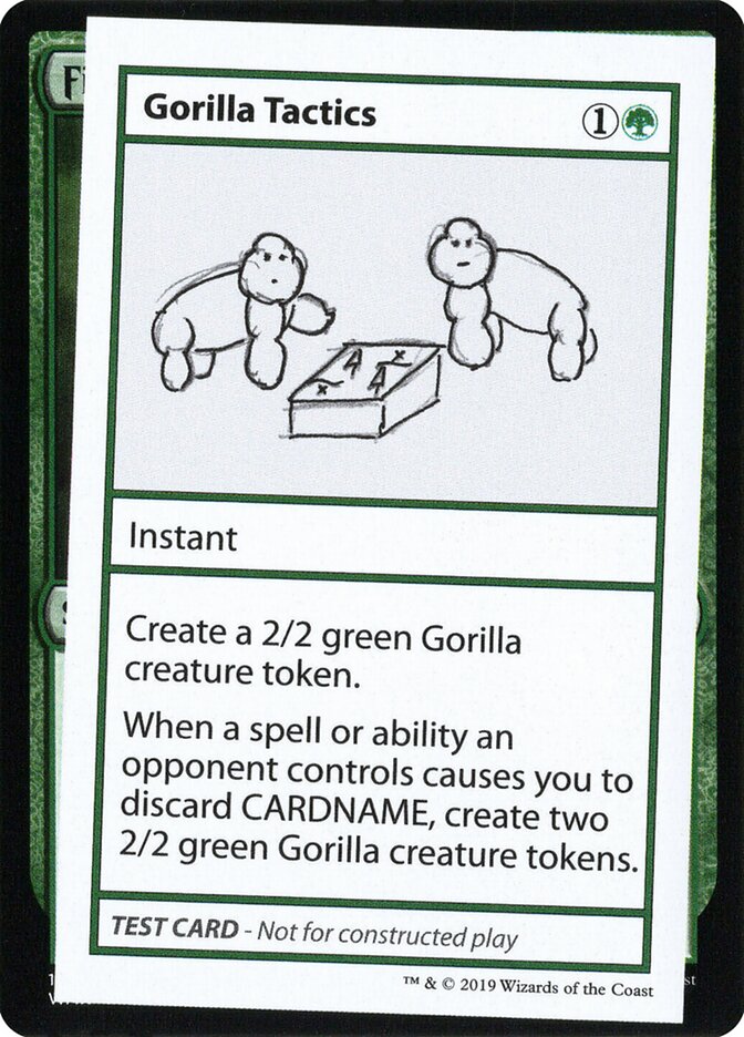 Gorilla Tactics, Mystery Booster Playtest Cards 2021 · 076/121